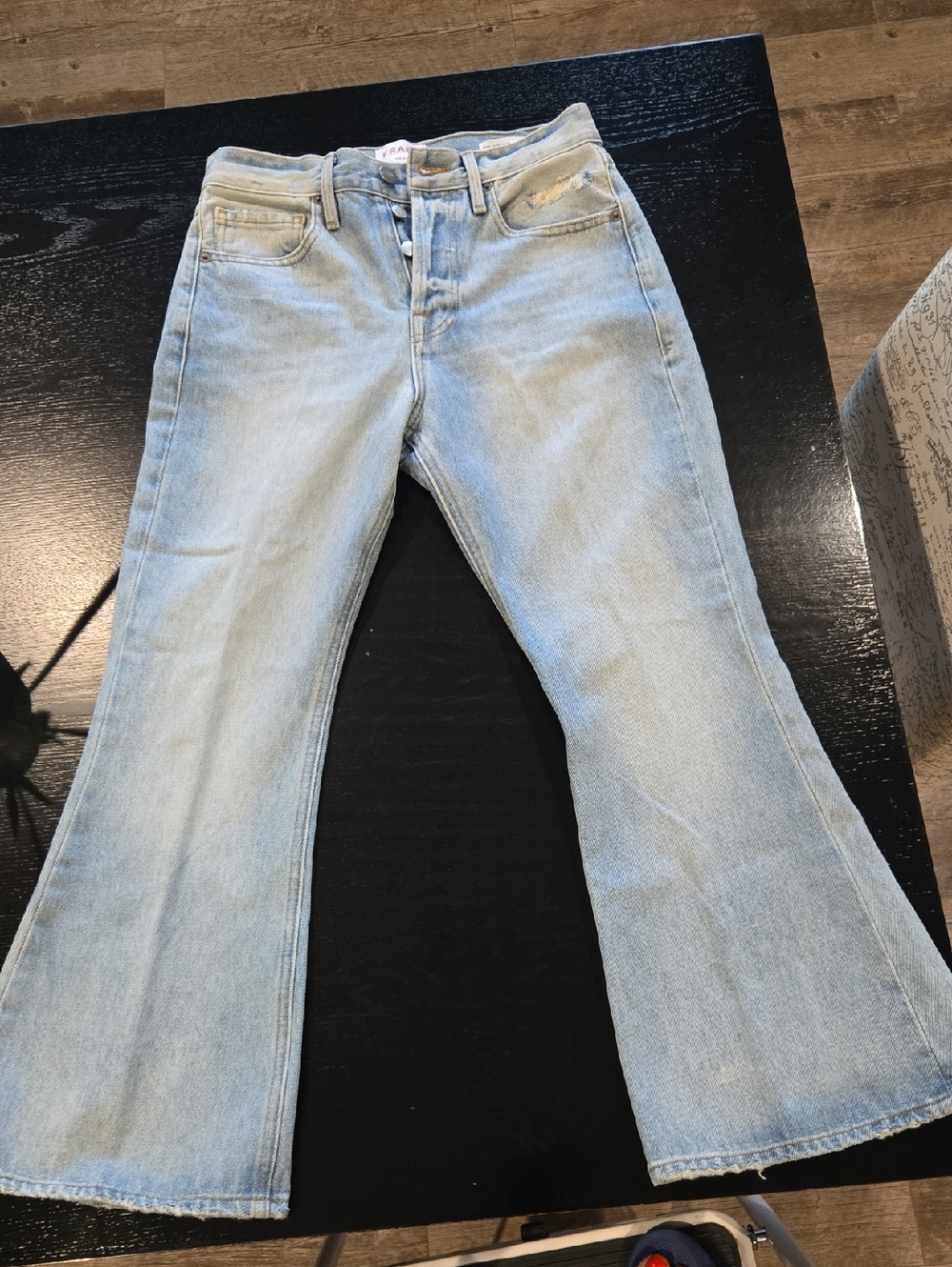 NWT! Frame Rigid ReRelease Le Cropped Flare 25